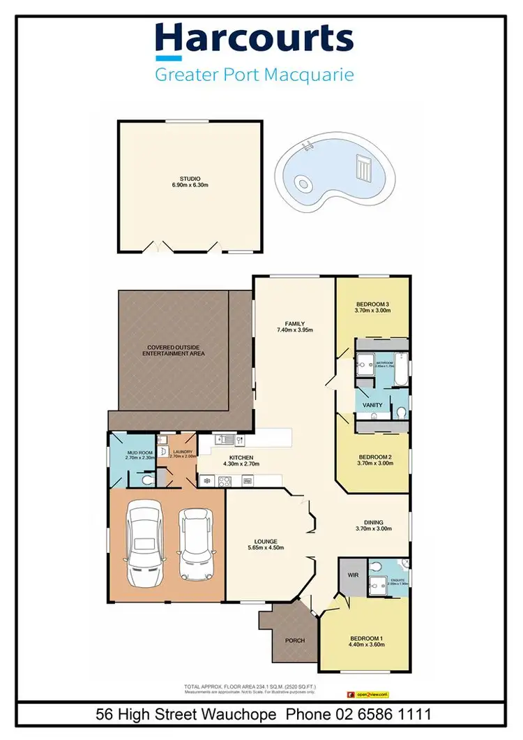Floorplan of Homely house listing, 13 Heritage Place, Wauchope NSW 2446