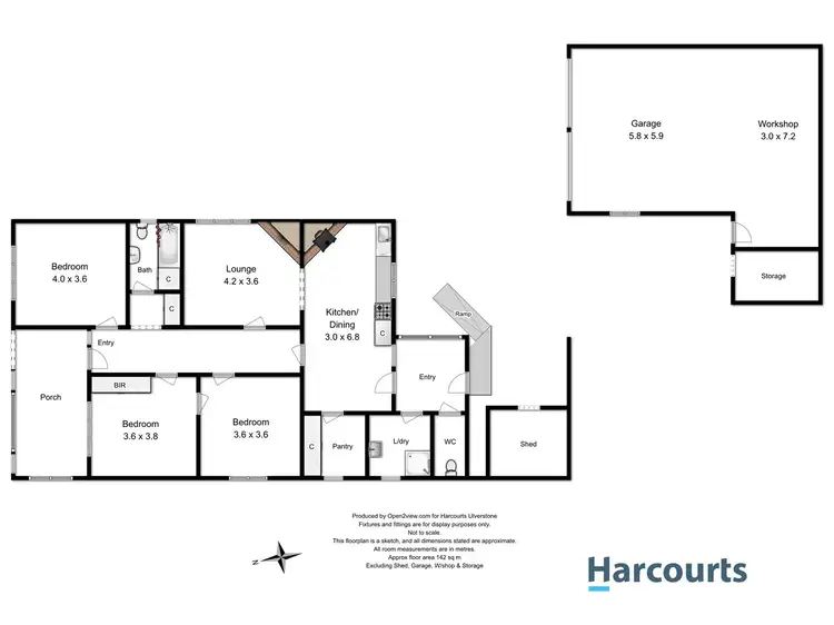 Floorplan of Homely house listing, 32 Alexandra Road, Ulverstone TAS 7315