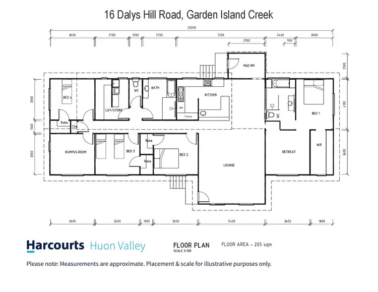Floorplan of Homely house listing, 16 Dalys Hill Road, Garden Island Creek TAS 7112