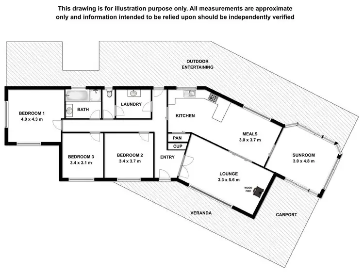 Floorplan of Homely house listing, 10 Wendt Tce, Tintinara SA 5266