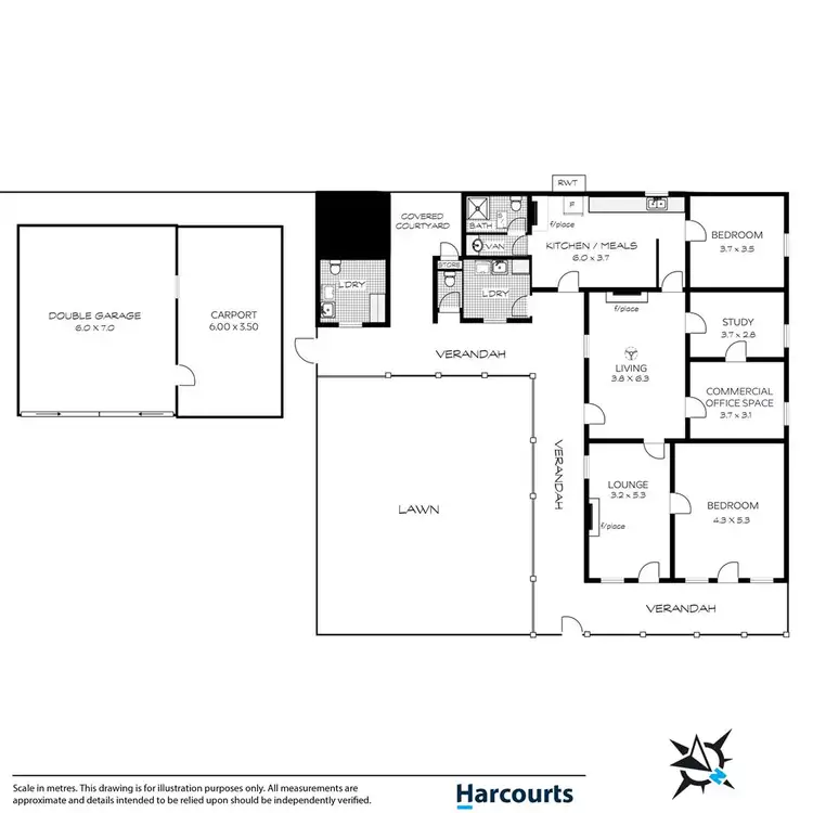 Floorplan of Homely house listing, 25 Loveday Street, Goolwa SA 5214