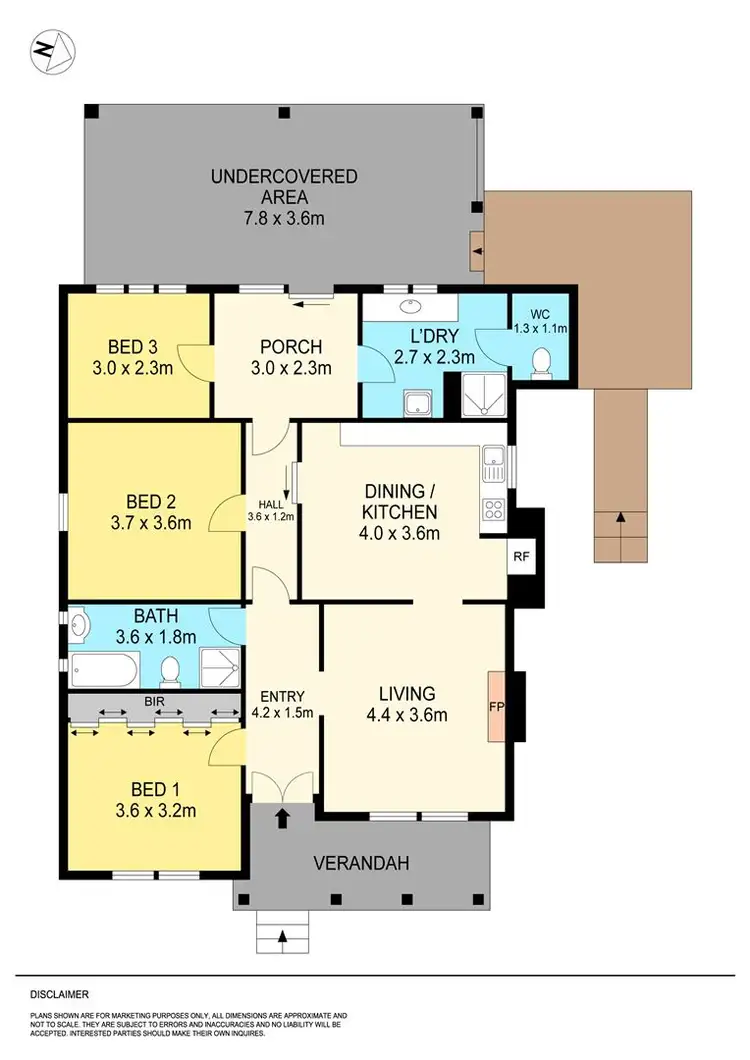 Floorplan of Homely house listing, 95 Napier Street, Creswick VIC 3363