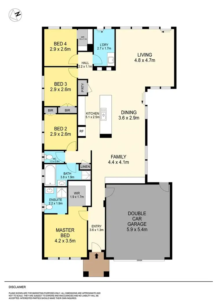 Floorplan of Homely house listing, 2 Therese Court, Miners Rest VIC 3352