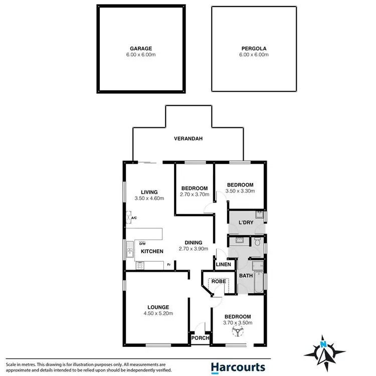 Floorplan of Homely house listing, 44 Daniel Avenue, Goolwa North SA 5214