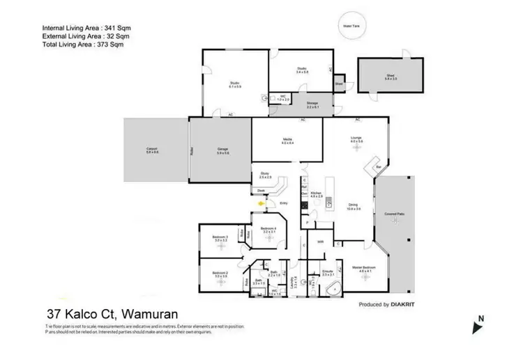 Floorplan of Homely house listing, 37 Kalco Court, Wamuran QLD 4512
