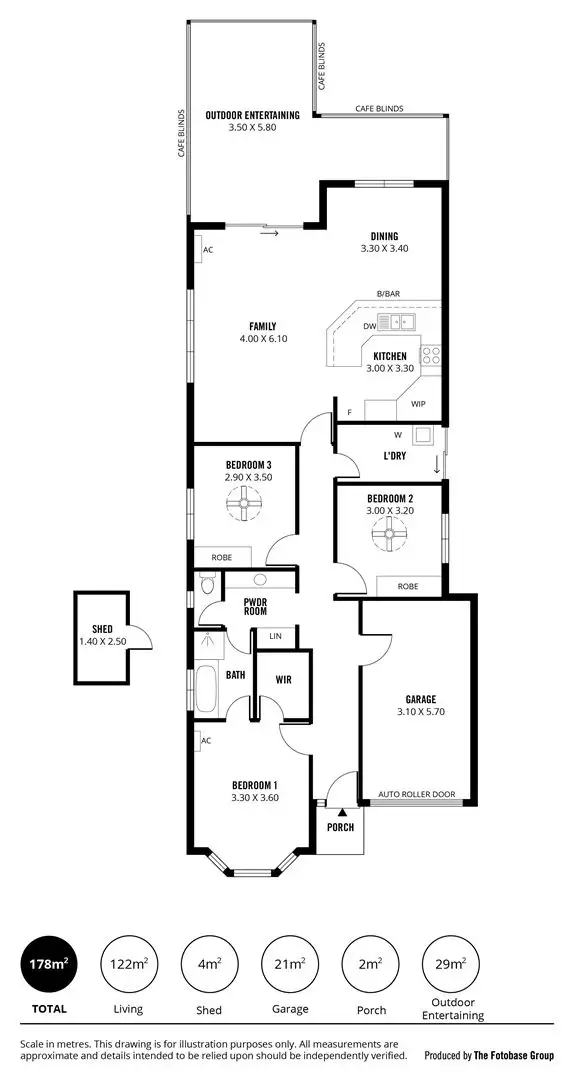 Floorplan of Homely house listing, 19 Sunset Circuit, Walkley Heights SA 5098