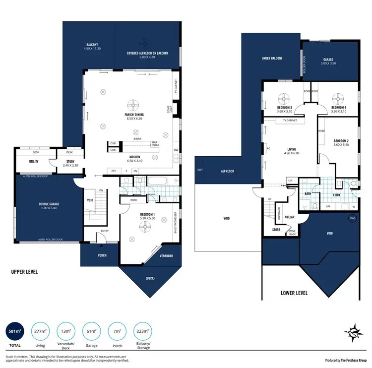 Floorplan of Homely house listing, 6 Alexander Street, Hayborough SA 5211