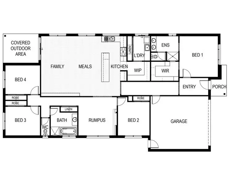 Floorplan of Homely house listing, 3 Bendoc Street, Wollert VIC 3750