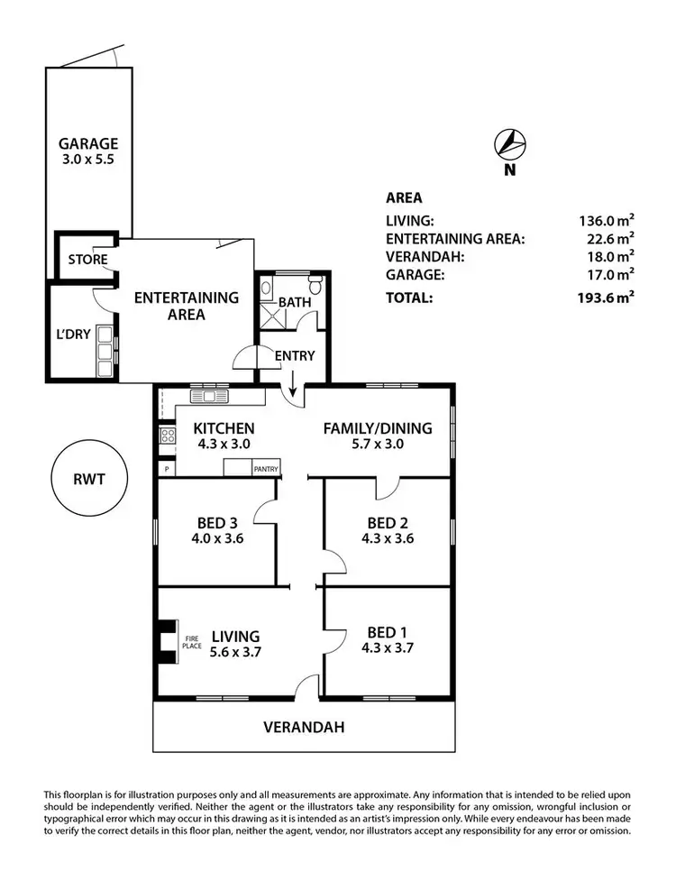 Floorplan of Homely house listing, 21 Rudolf Street, Mannum SA 5238