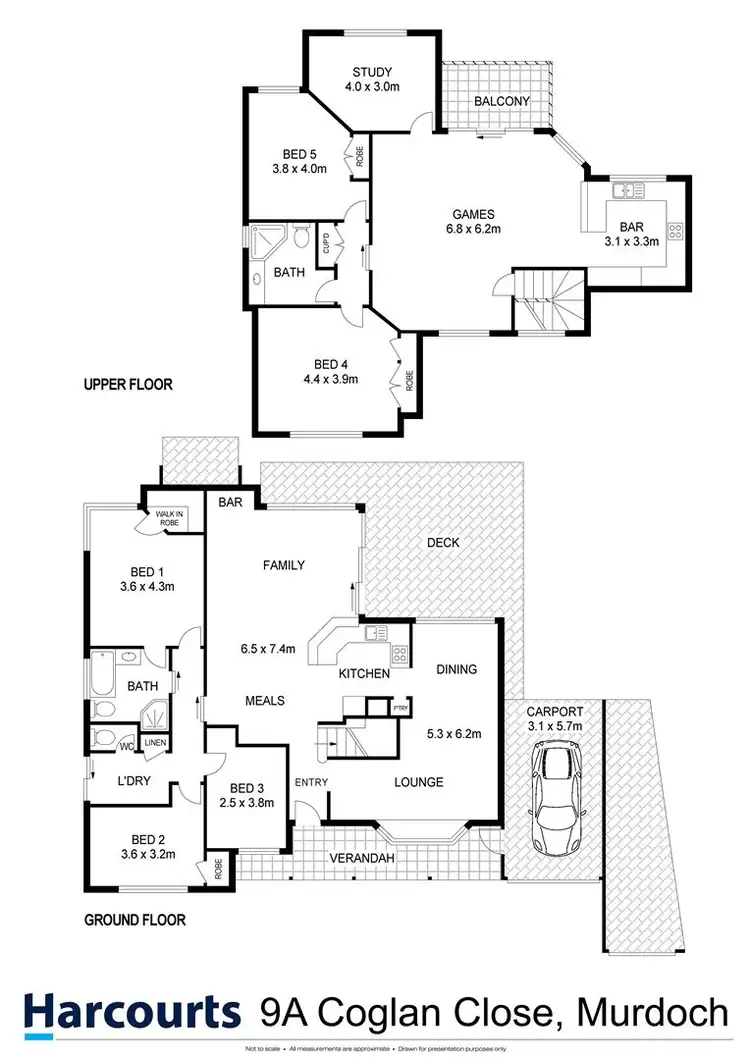 Floorplan of Homely house listing, 9A Coglan Close, Murdoch WA 6150