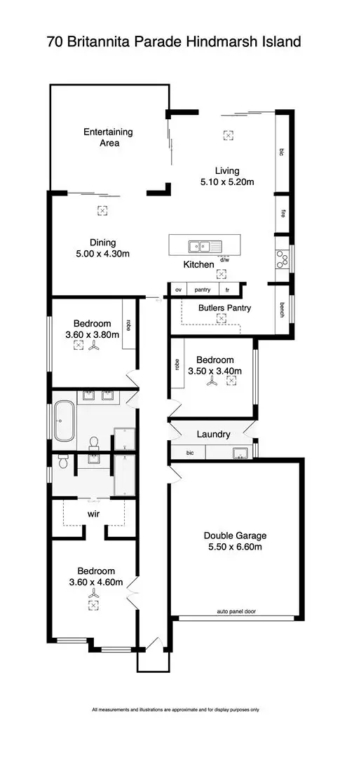 Floorplan of Homely house listing, 70 Britannia Parade, Hindmarsh Island SA 5214
