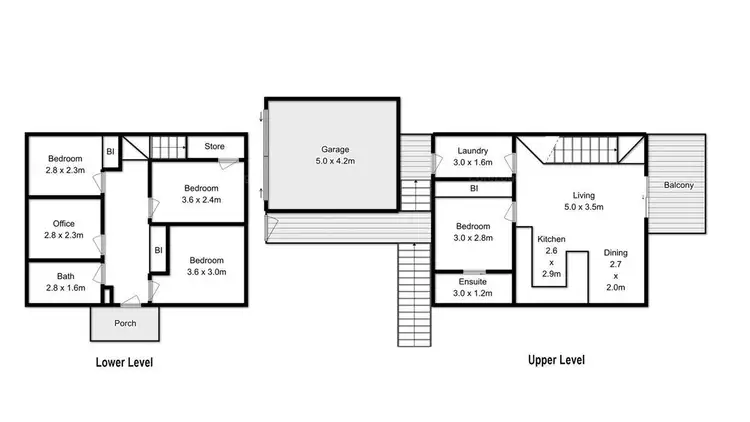 Floorplan of Homely house listing, 6A Cann Street, Penguin TAS 7316