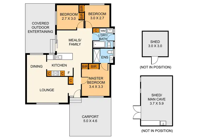 Floorplan of Homely house listing, 10 Westwood Drive, Bayswater North VIC 3153
