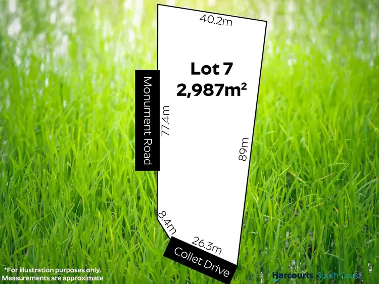 Floorplan of Homely land listing, 1 Collet Drive, Hindmarsh Island SA 5214