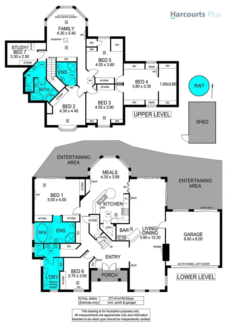 Floorplan of Homely house listing, 35 Sandalwood Crescent, Flagstaff Hill SA 5159
