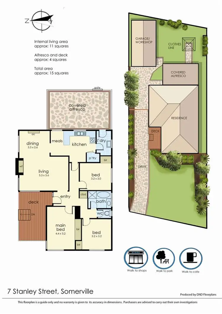 Floorplan of Homely house listing, 7 Stanley Street, Somerville VIC 3912
