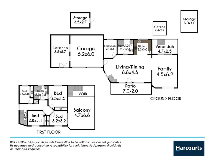 Floorplan of Homely house listing, 7 Monica Avenue, Hassall Grove NSW 2761
