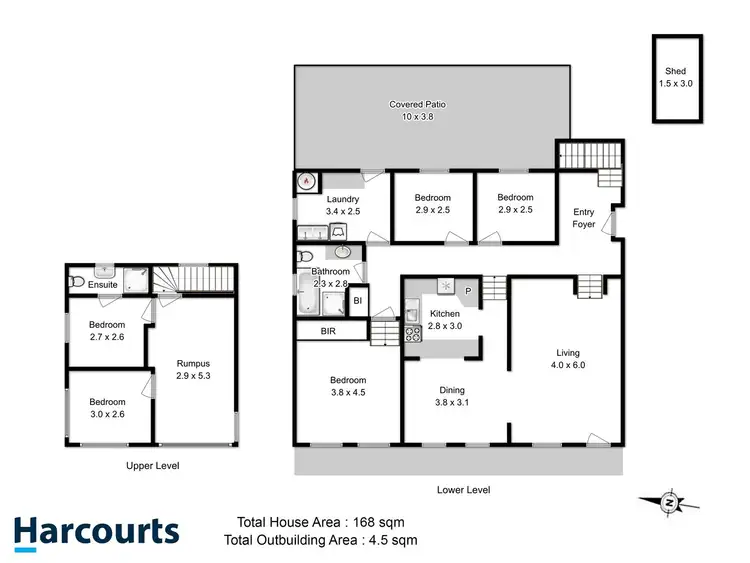 Floorplan of Homely house listing, 10 Kellatie Road, Rosny TAS 7018