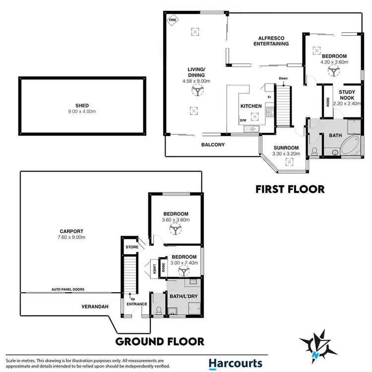 Floorplan of Homely house listing, 3 Daniel Avenue, Goolwa North SA 5214