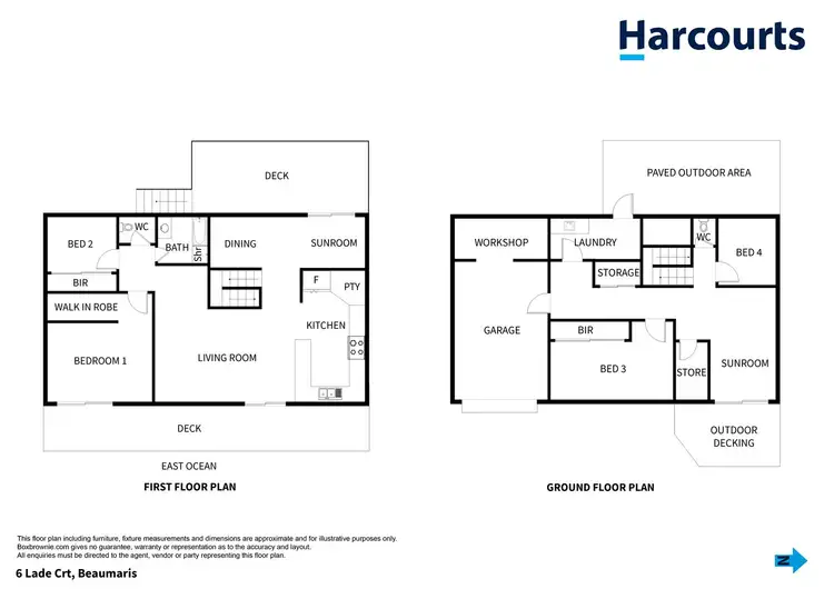 Floorplan of Homely house listing, 6 Lade Court, Beaumaris TAS 7215