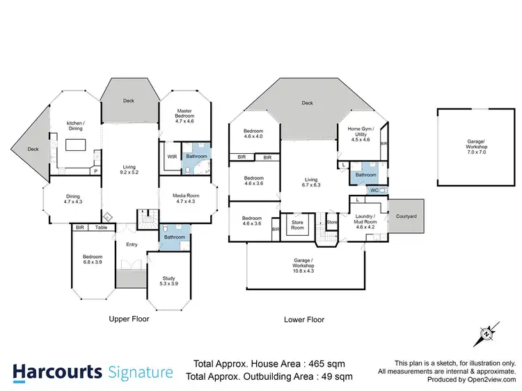 Floorplan of Homely house listing, 32 Sedgebrook Road, Bonnet Hill TAS 7053