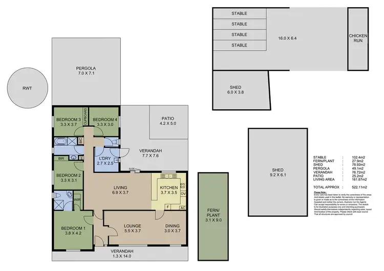 Floorplan of Homely house listing, 9 Hart Road, Mount Barker SA 5251