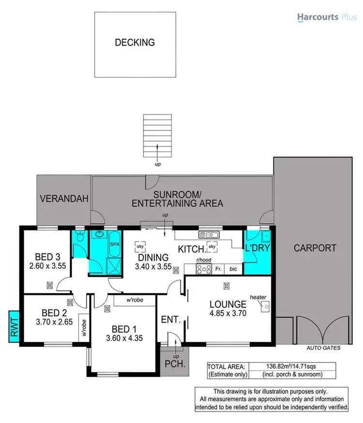 Floorplan of Homely house listing, 67 Heysen Drive, Sheidow Park SA 5158