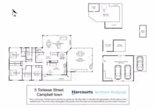 Floorplan of Homely house listing, 5 Torlesse Street, Campbell Town TAS 7210
