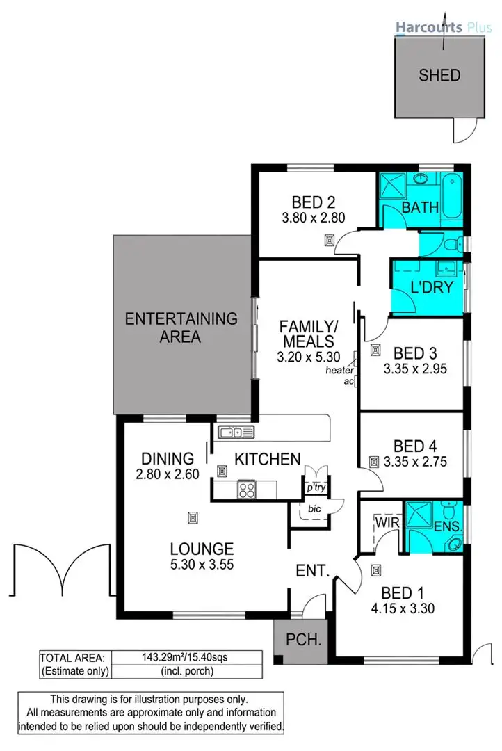 Floorplan of Homely house listing, 17 Wayside Drive, Hallett Cove SA 5158