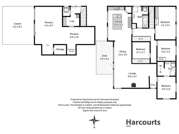 Floorplan of Homely house listing, 3 Haines Place, Devonport TAS 7310