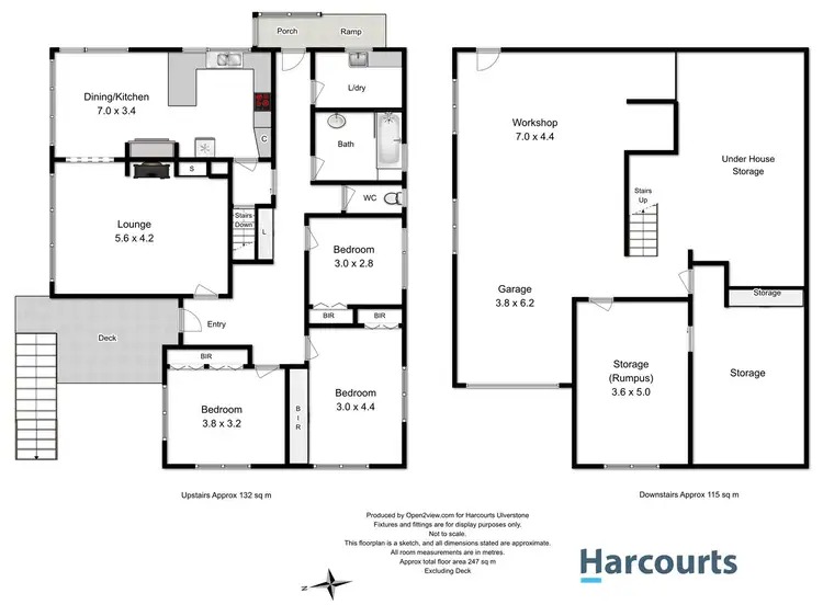Floorplan of Homely house listing, 15 Clarke Street, Devonport TAS 7310