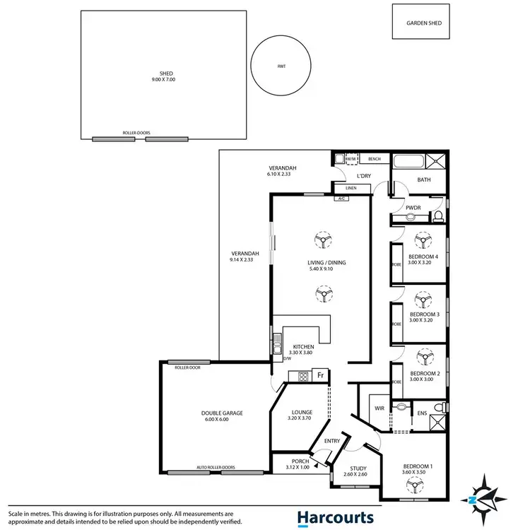 Floorplan of Homely house listing, 18 Lawrence Street, Goolwa North SA 5214