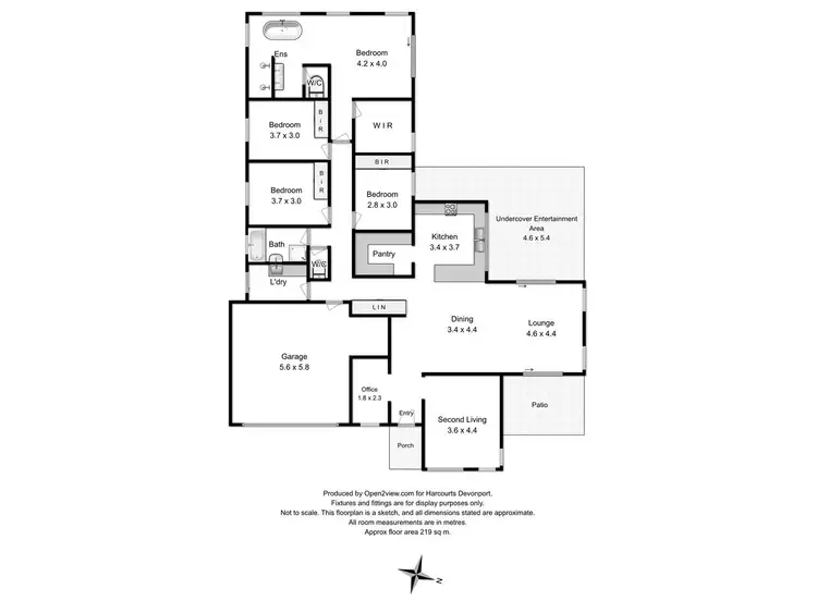 Floorplan of Homely house listing, 97 Moorings Drive, Squeaking Point TAS 7307
