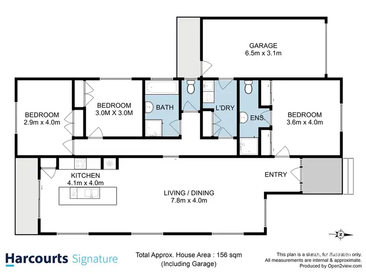 Floorplan of Homely house listing, 1 Clermont Lane, Howrah TAS 7018