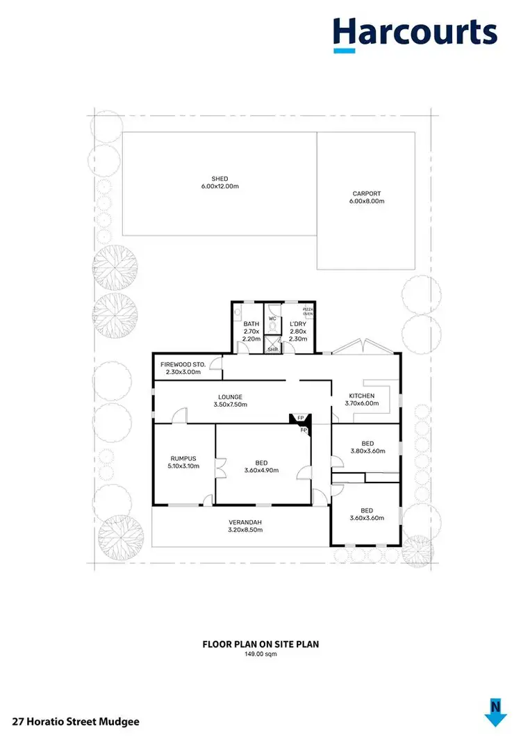 Floorplan of Homely house listing, 27 Horatio Street, Mudgee NSW 2850