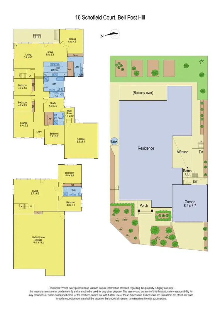 Floorplan of Homely house listing, 16 Schofield Court, Bell Post Hill VIC 3215