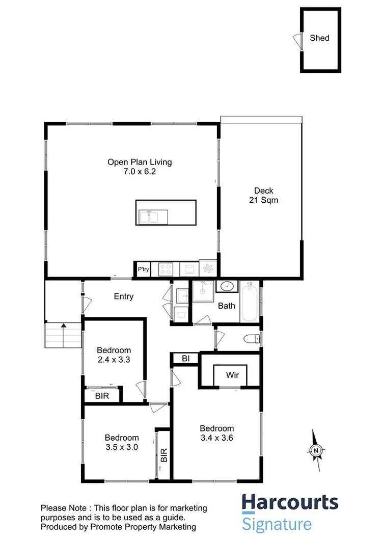 Floorplan of Homely house listing, 2 Halket Close, Brighton TAS 7030