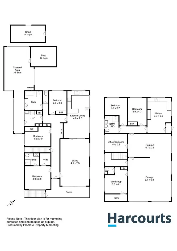 Floorplan of Homely house listing, 134 Springfield Avenue, West Moonah TAS 7009