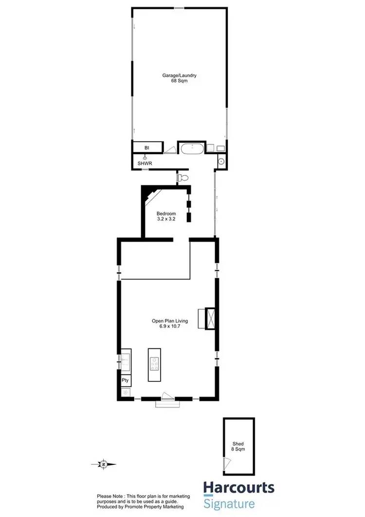 Floorplan of Homely house listing, 1497 Elderslie Road, Broadmarsh TAS 7030