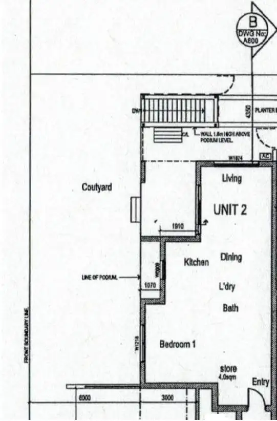 Floorplan of Homely unit listing, 2/16 Berrigan Street, O'connor ACT 2602