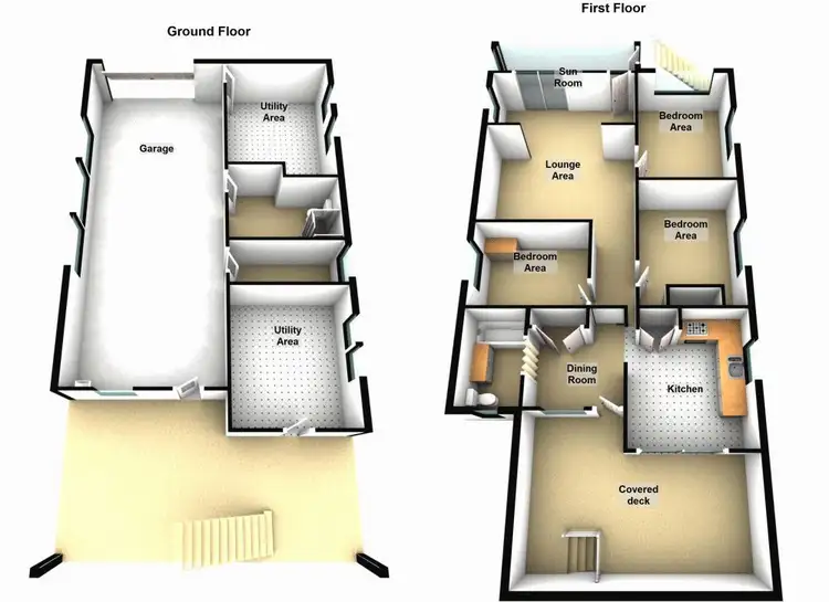 Floorplan of Homely house listing, 48 Lilley Street, Hendra QLD 4011