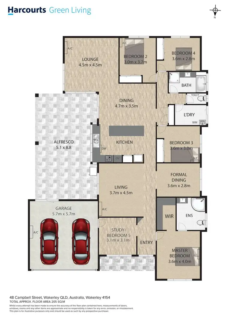 Floorplan of Homely house listing, 48 Campbell Street, Wakerley QLD 4154