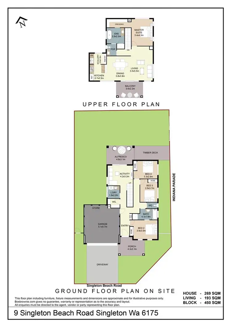 Floorplan of Homely house listing, 9 Singleton Beach Road, Singleton WA 6175