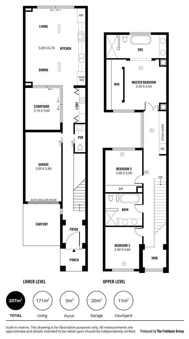 Floorplan of Homely house listing, 14 Victoria Parade, Mawson Lakes SA 5095