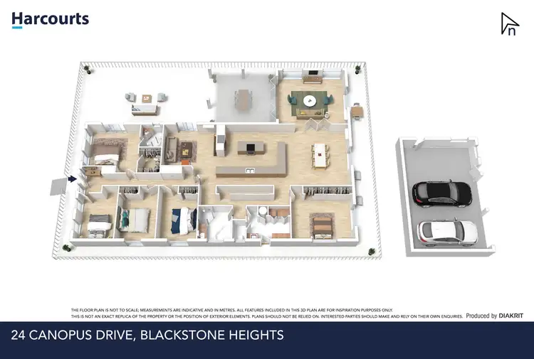Floorplan of Homely house listing, 24 Canopus Drive, Blackstone Heights TAS 7250