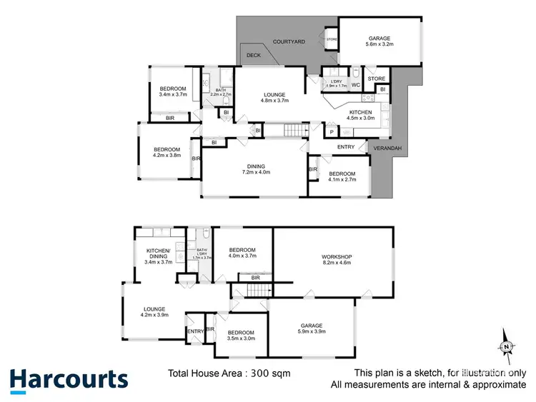 Floorplan of Homely house listing, 44 High Street, Bellerive TAS 7018
