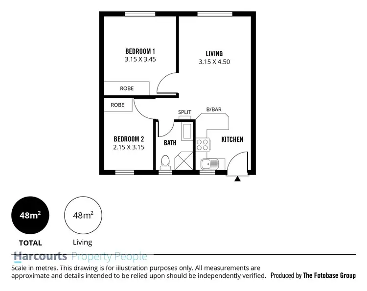 Floorplan of Homely flat listing, 51,52,60/133 Anzac Highway, Kurralta Park SA 5037