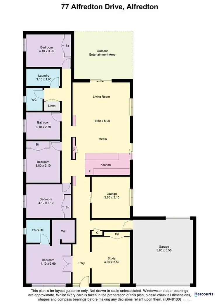 Floorplan of Homely house listing, 77 Alfredton Drive, Alfredton VIC 3350