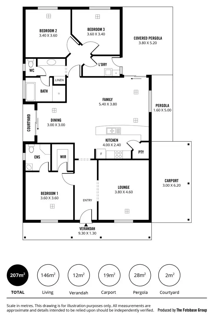 Floorplan of Homely house listing, 13 Tate Avenue, Mount Barker SA 5251