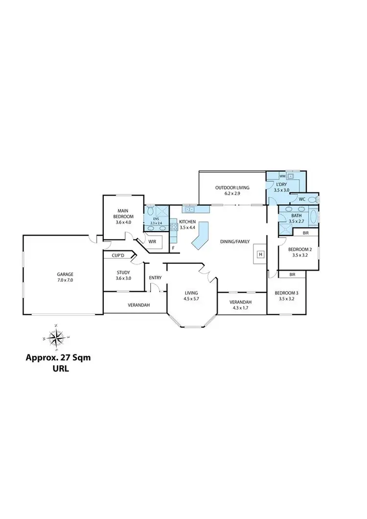 Floorplan of Homely house listing, 14 Shirley Road, Neerim South VIC 3831